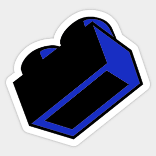 1 x 2 Brick Sticker